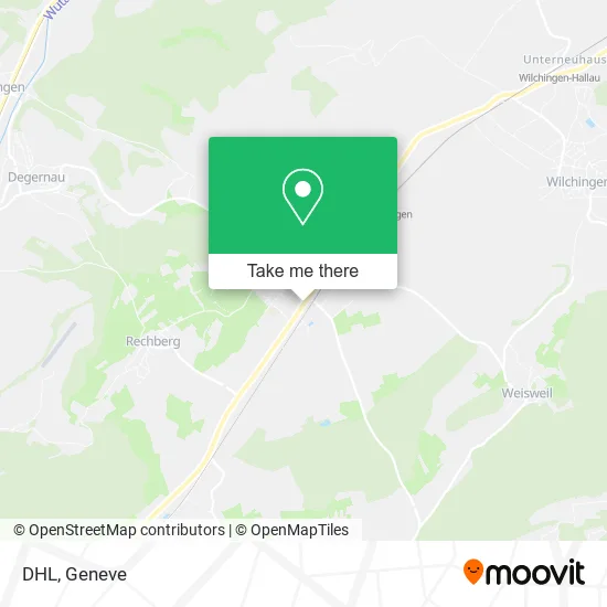 DHL map