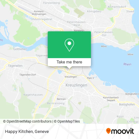 Happy Kitchen map