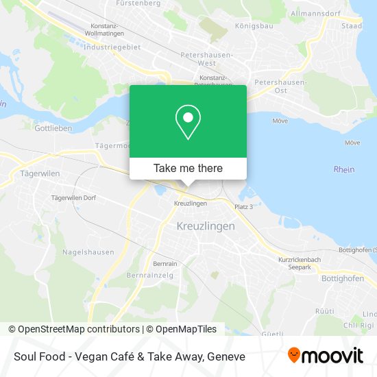 Soul Food - Vegan Café & Take Away map