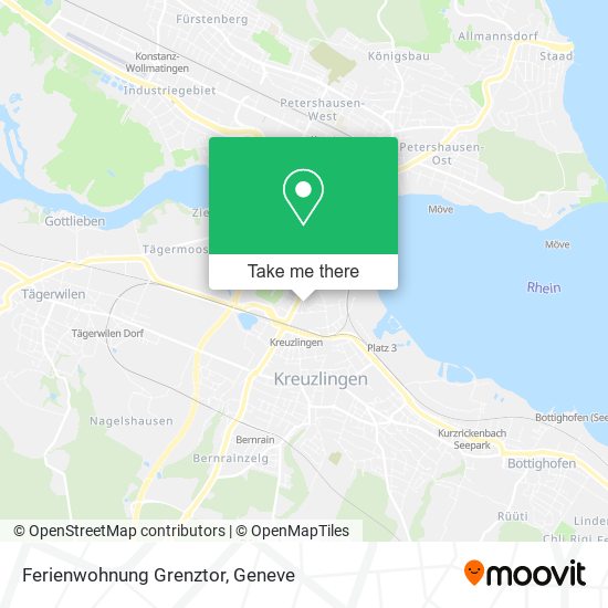 Ferienwohnung Grenztor map