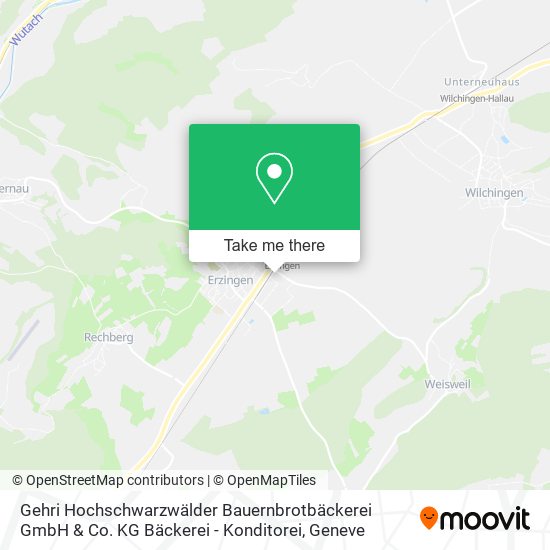 Gehri Hochschwarzwälder Bauernbrotbäckerei GmbH & Co. KG Bäckerei - Konditorei map