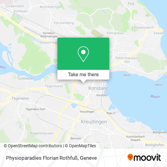 Physioparadies Florian Rothfuß map