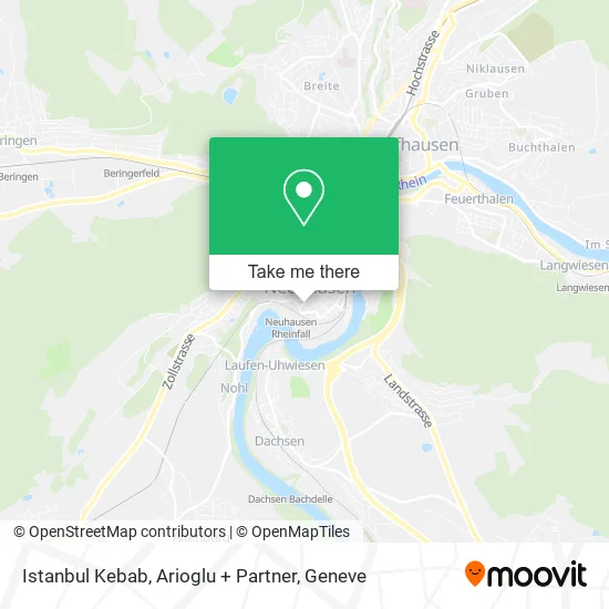 Istanbul Kebab, Arioglu + Partner map