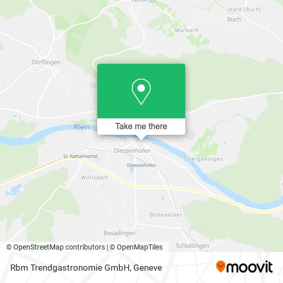 Rbm Trendgastronomie GmbH map
