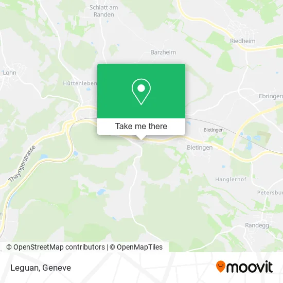 Leguan map