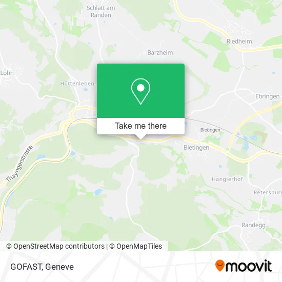 GOFAST map