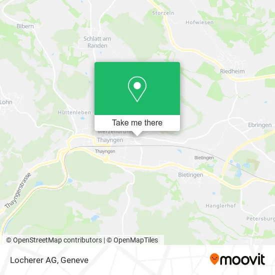 Locherer AG map