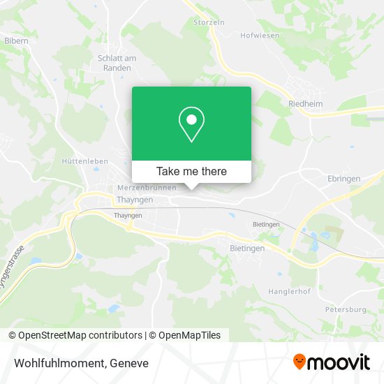 Wohlfuhlmoment map
