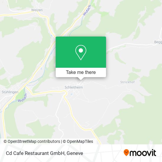 Cd Cafe Restaurant GmbH map