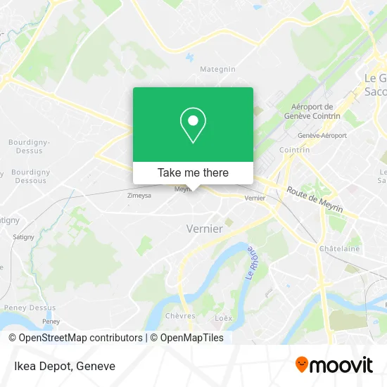 Ikea Depot map