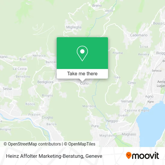 Heinz Affolter Marketing-Beratung map