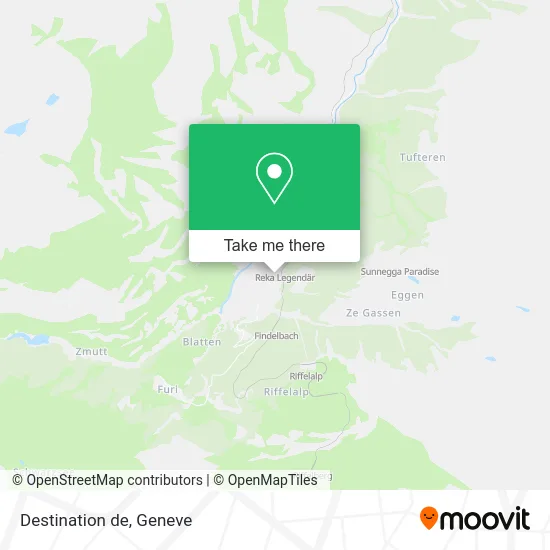 Destination de map