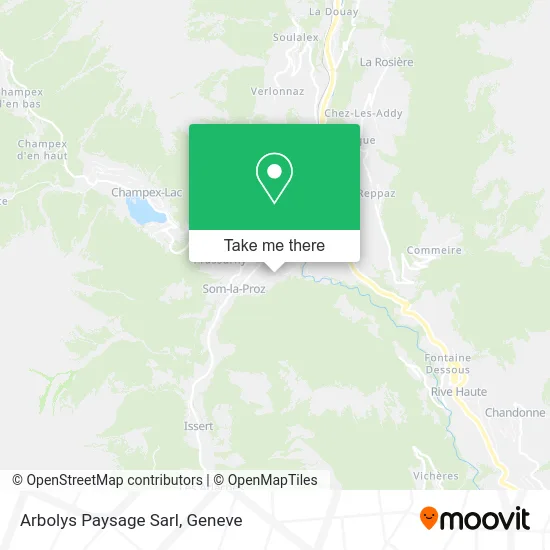 Arbolys Paysage Sarl map