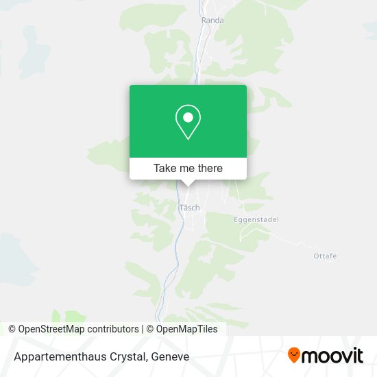 Appartementhaus Crystal map