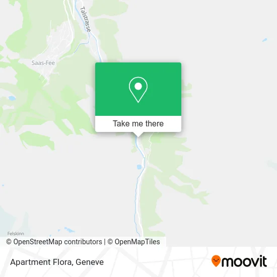 Apartment Flora map