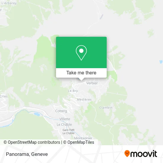 Panorama map
