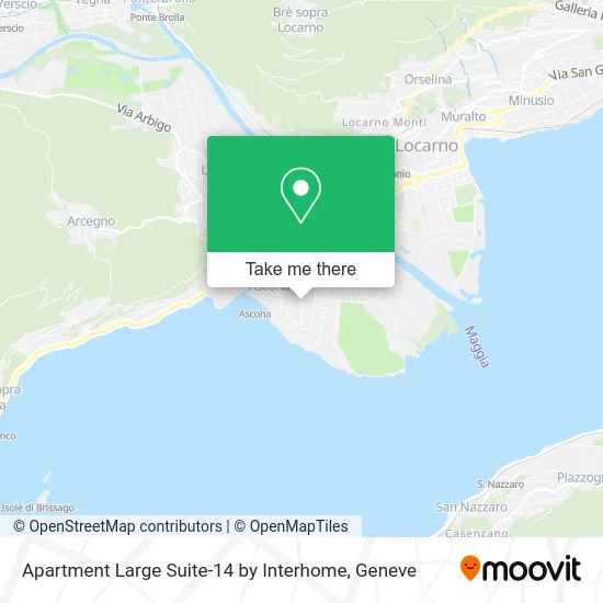 Apartment Large Suite-14 by Interhome map
