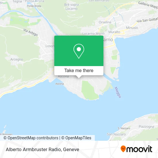Alberto Armbruster Radio map