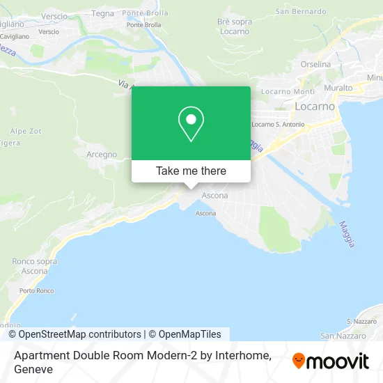 Apartment Double Room Modern-2 by Interhome map