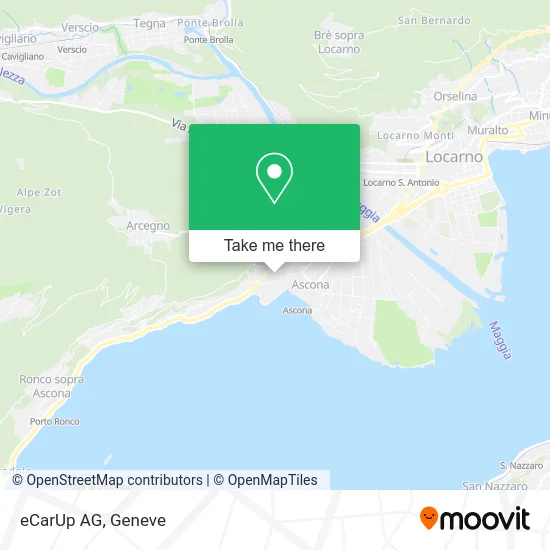 eCarUp AG map