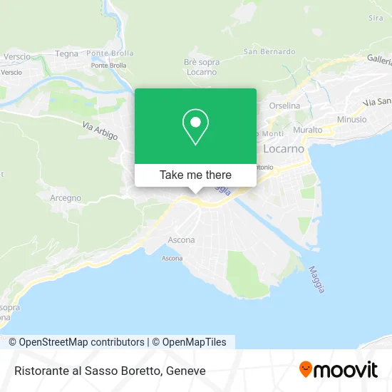 Ristorante al Sasso Boretto map