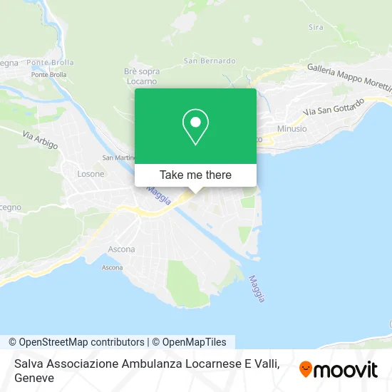 Salva Associazione Ambulanza Locarnese E Valli plan