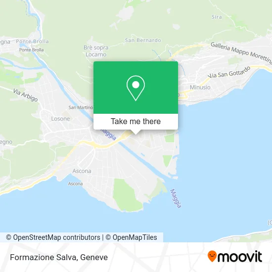 Formazione Salva map
