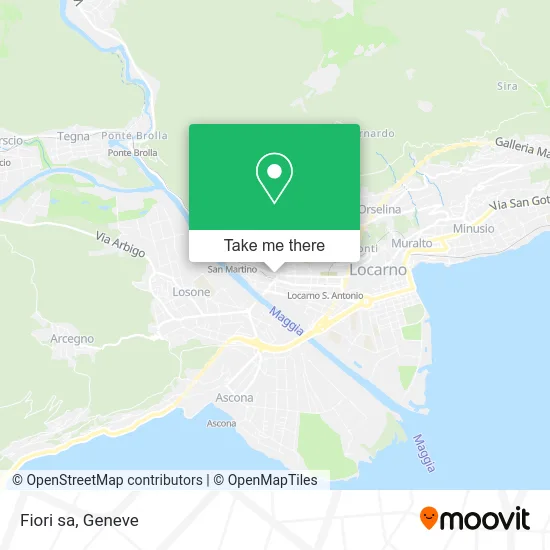 Fiori sa map