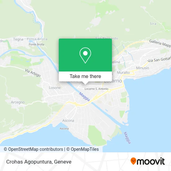 Crohas Agopuntura map