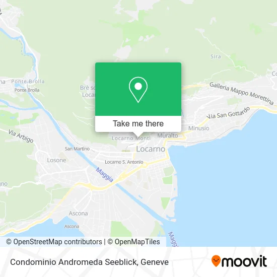 Condominio Andromeda Seeblick map