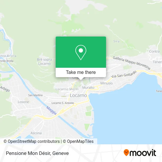 Pensione Mon Désir map