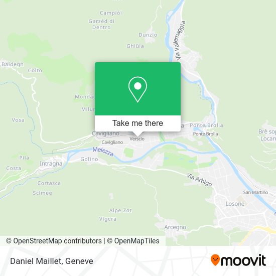 Daniel Maillet map