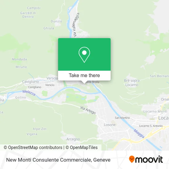 New Monti Consulente Commerciale map