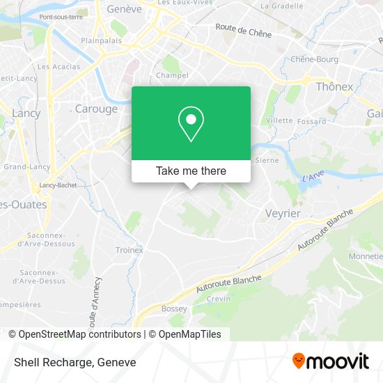 Shell Recharge map