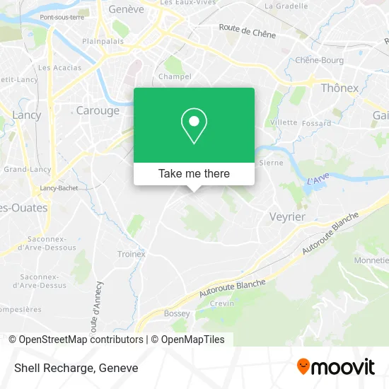 Shell Recharge map