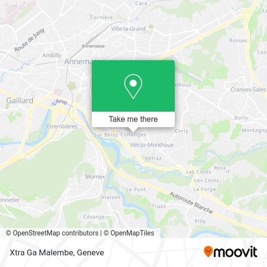 Xtra Ga Malembe map