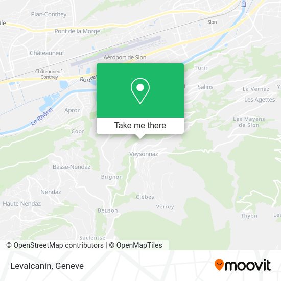 Levalcanin map