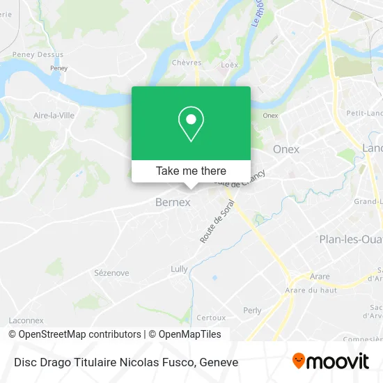 Disc Drago Titulaire Nicolas Fusco map