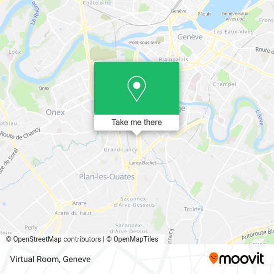 Virtual Room map