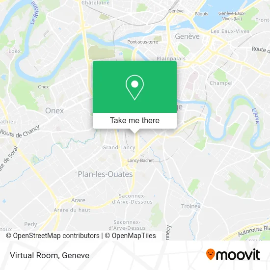 Virtual Room map