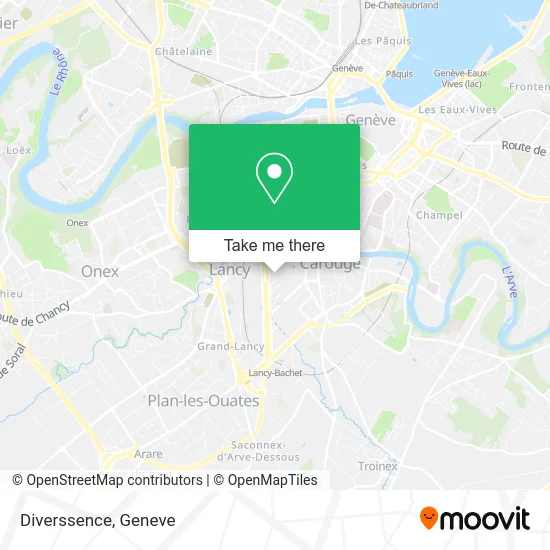 Diverssence map