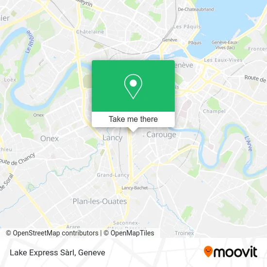 Lake Express Sàrl map