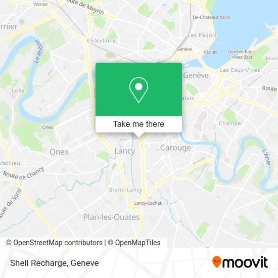 Shell Recharge map