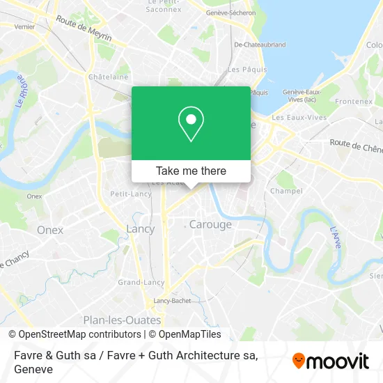Favre & Guth sa / Favre + Guth Architecture sa plan