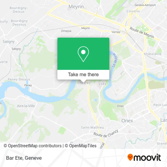 Bar Ete map