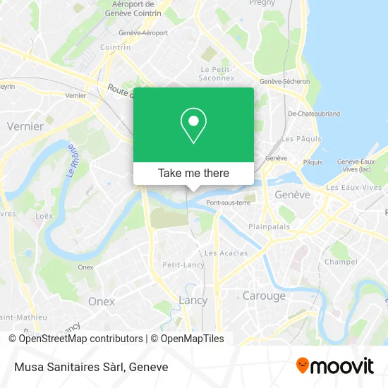 Musa Sanitaires Sàrl plan
