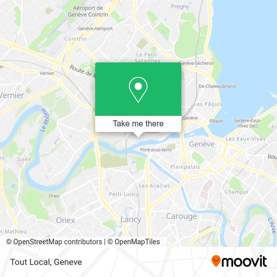 Tout Local map