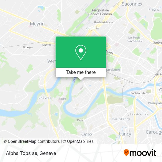 Alpha Tops sa map