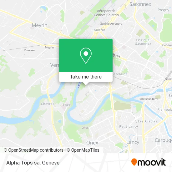 Alpha Tops sa map