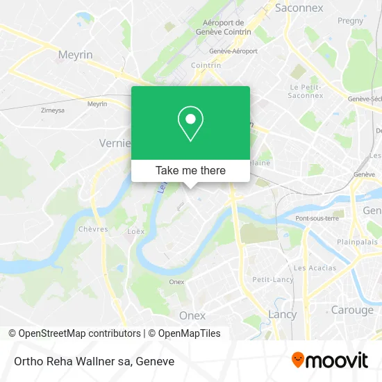 Ortho Reha Wallner sa map